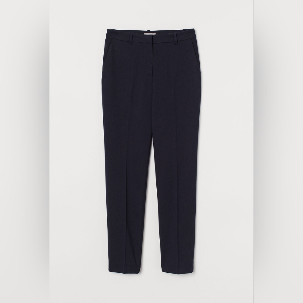 H&M Dark Blue Suit Pants Size 4